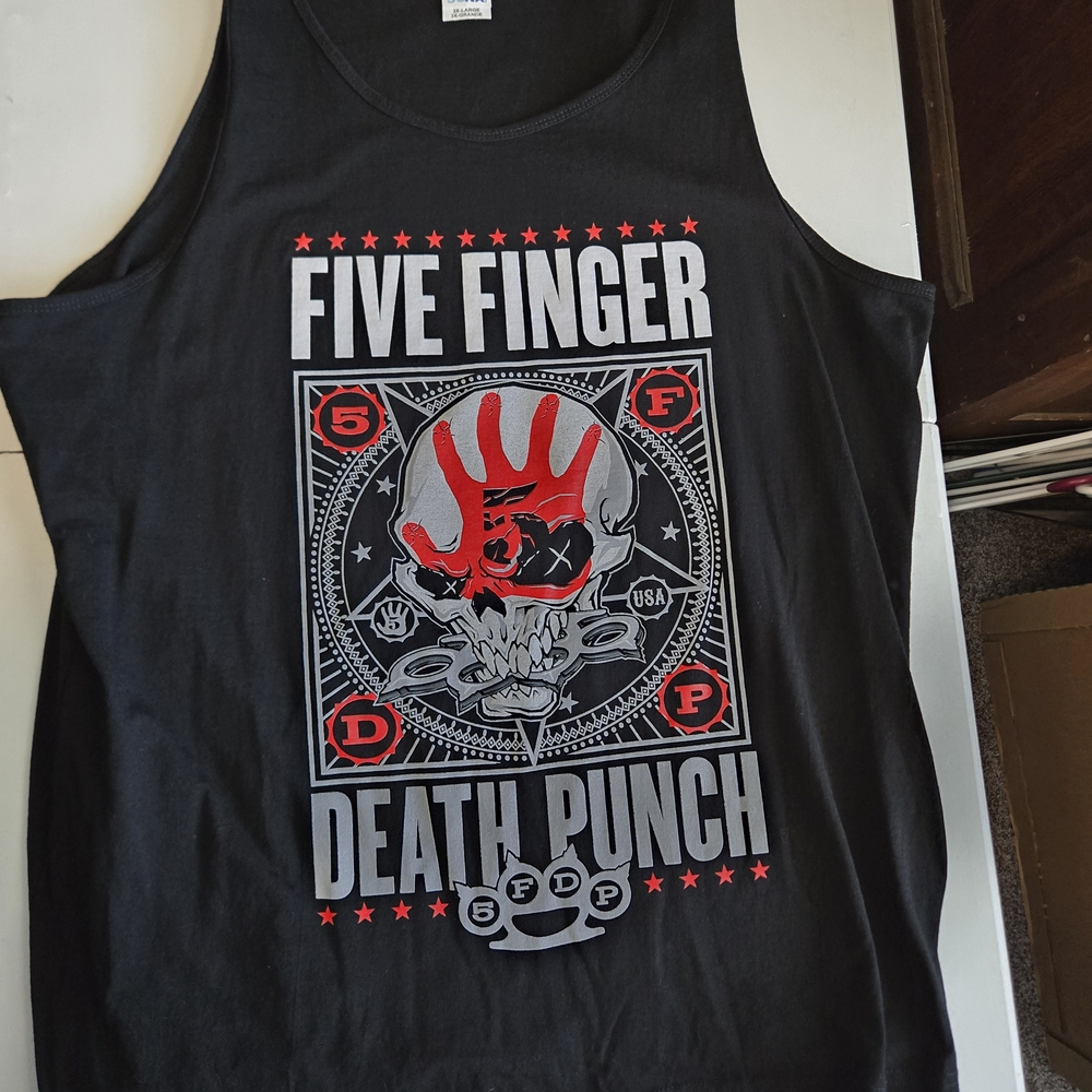Five Finger Death Pumch Black Tank Top